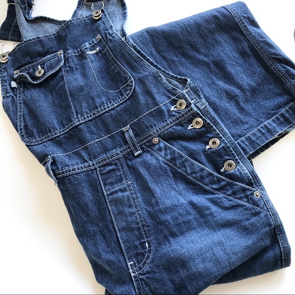 Vintage Denim - Vintage | Silver Brand Flared Bib Overalls